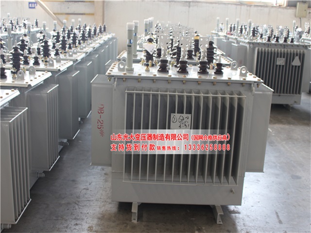 山南SH15-1000KVA/10KV/0.4KV非晶合金变压器